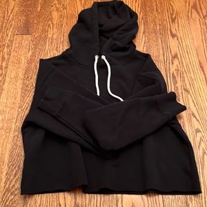 Black Wild Fable Cropped Hoodie